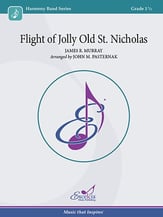 Flight of Jolly Old Saint Nicholas Concert Band sheet music cover